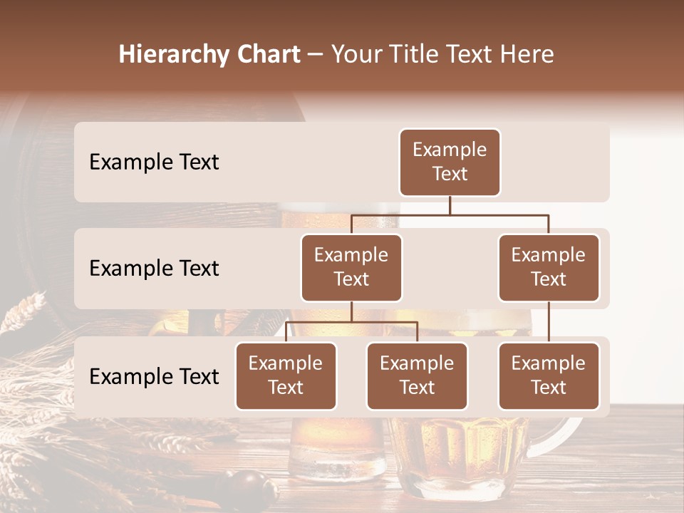 Copyspace Yellow Alcohol PowerPoint Template