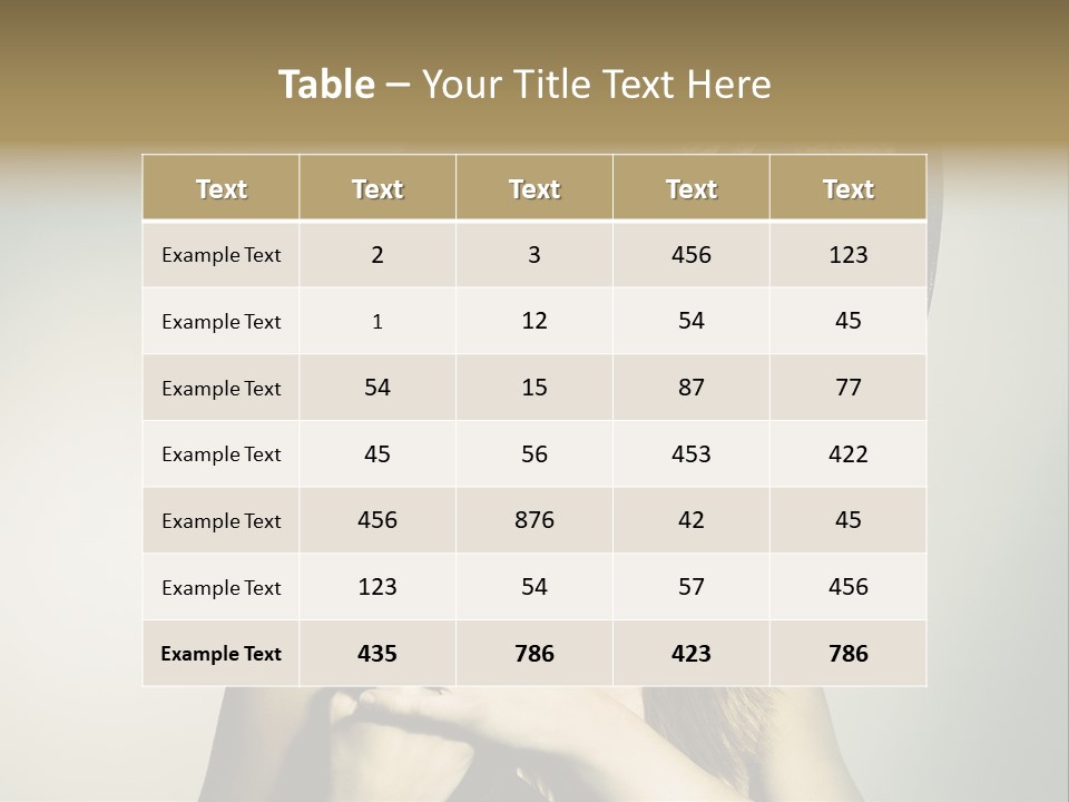Smile Face Elegance PowerPoint Template
