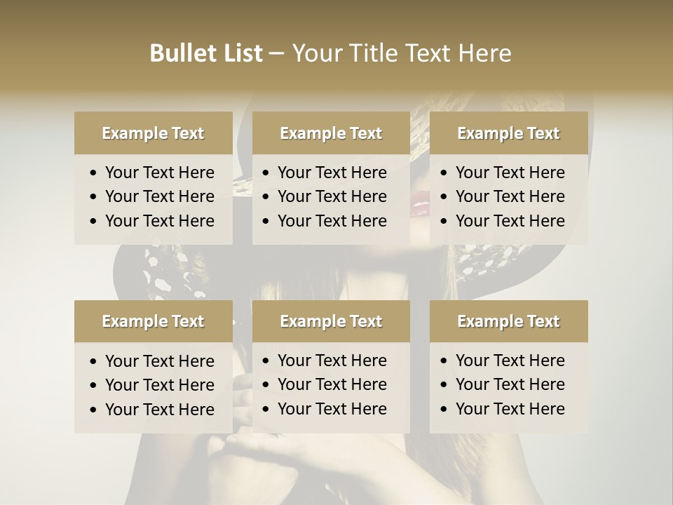 Smile Face Elegance PowerPoint Template