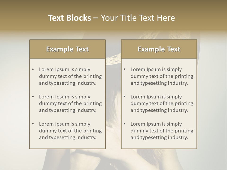 Smile Face Elegance PowerPoint Template