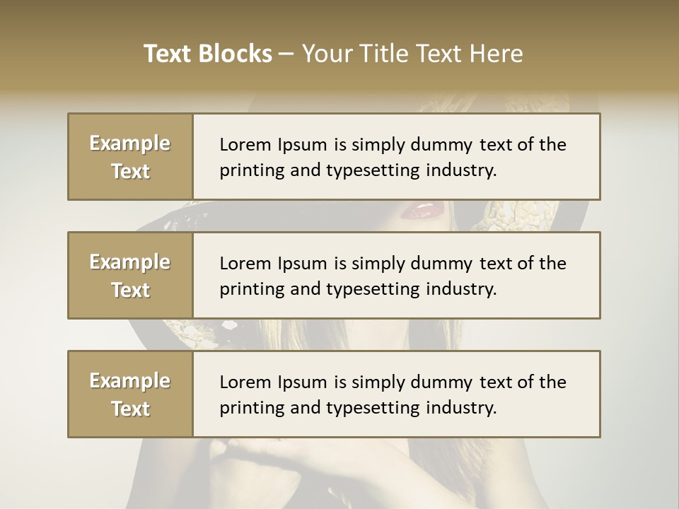 Smile Face Elegance PowerPoint Template