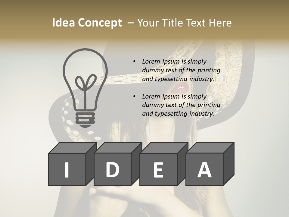 Smile Face Elegance PowerPoint Template