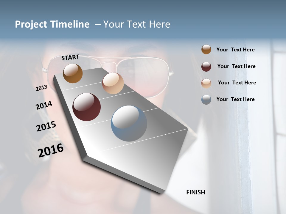 Wall Young Twenties PowerPoint Template
