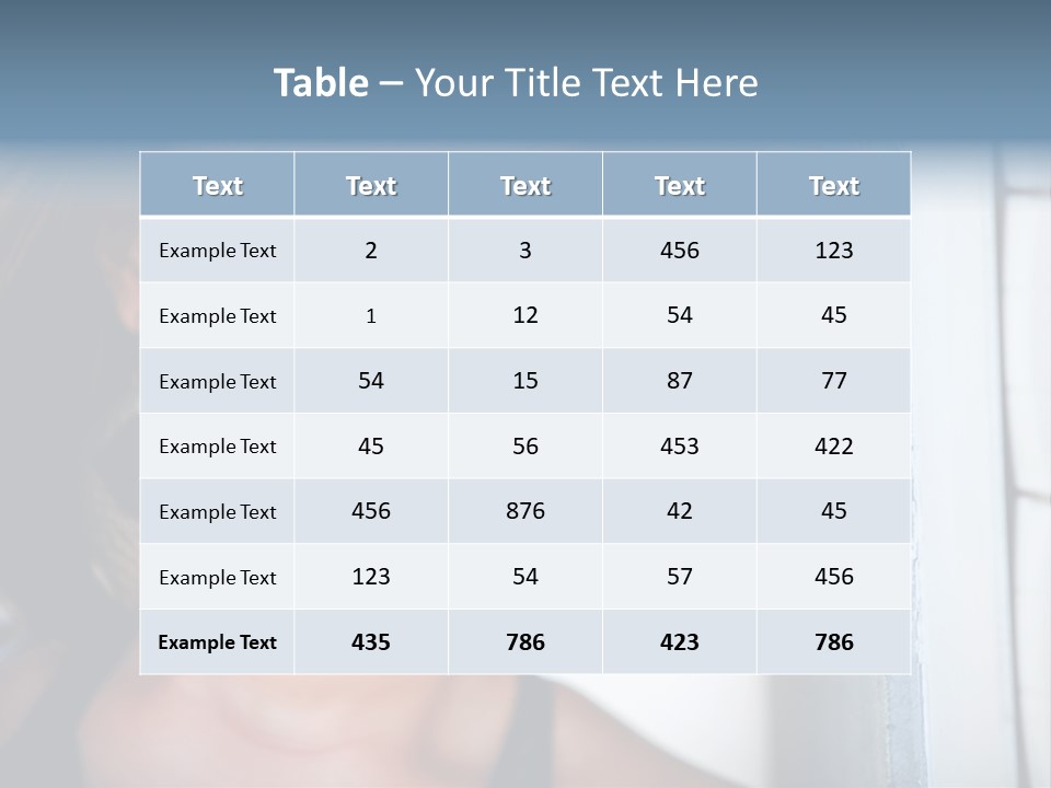 Wall Young Twenties PowerPoint Template