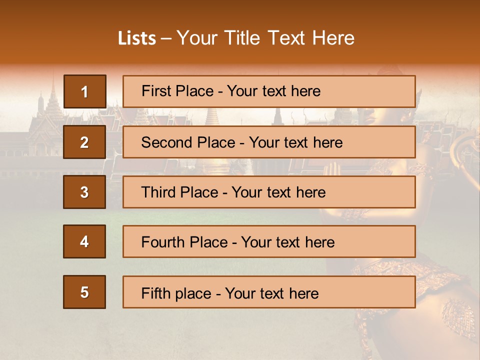 Siam Design Sheet PowerPoint Template