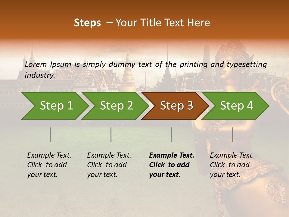 Siam Design Sheet PowerPoint Template