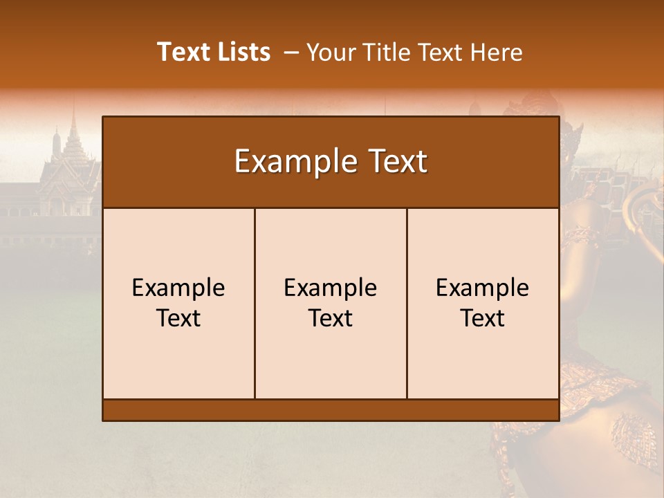 Siam Design Sheet PowerPoint Template