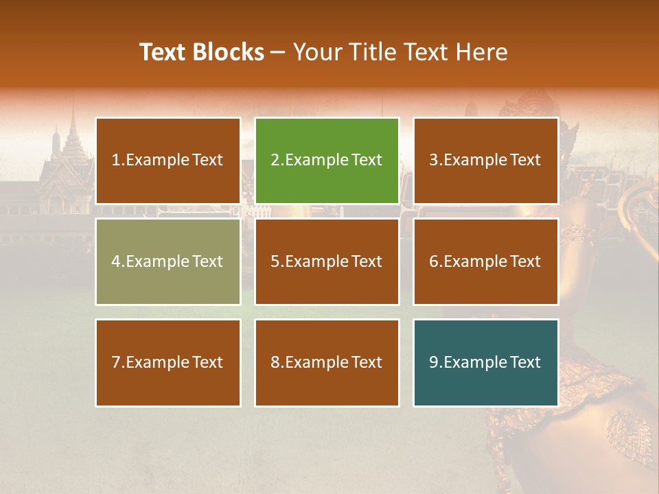 Siam Design Sheet PowerPoint Template