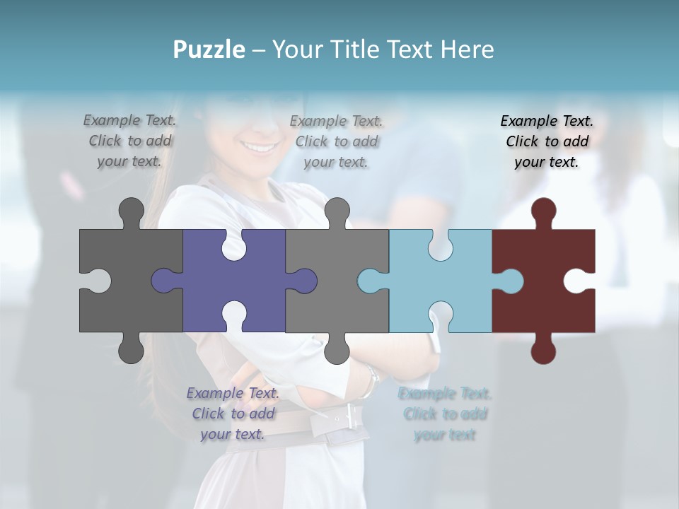Ambitious Teamwork Dressed PowerPoint Template