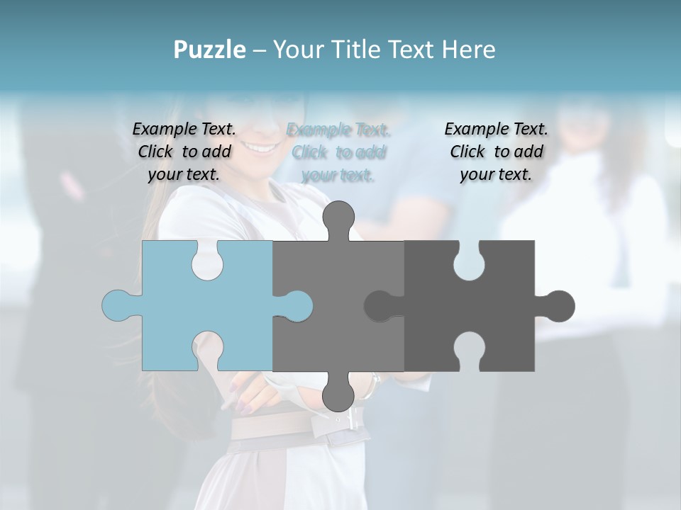 Ambitious Teamwork Dressed PowerPoint Template