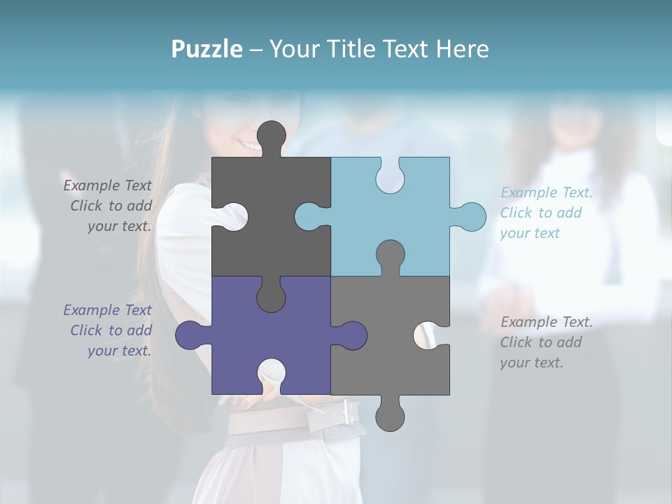 Ambitious Teamwork Dressed PowerPoint Template