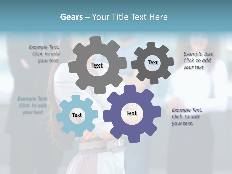 Ambitious Teamwork Dressed PowerPoint Template