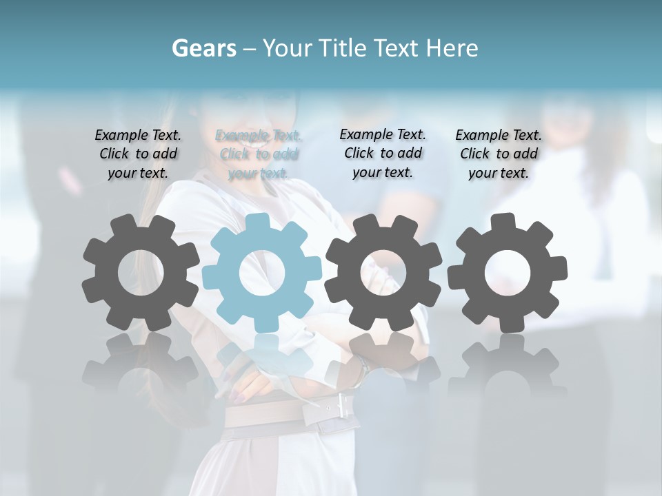 Ambitious Teamwork Dressed PowerPoint Template