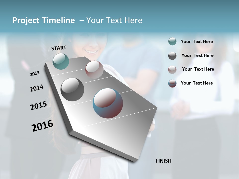 Ambitious Teamwork Dressed PowerPoint Template