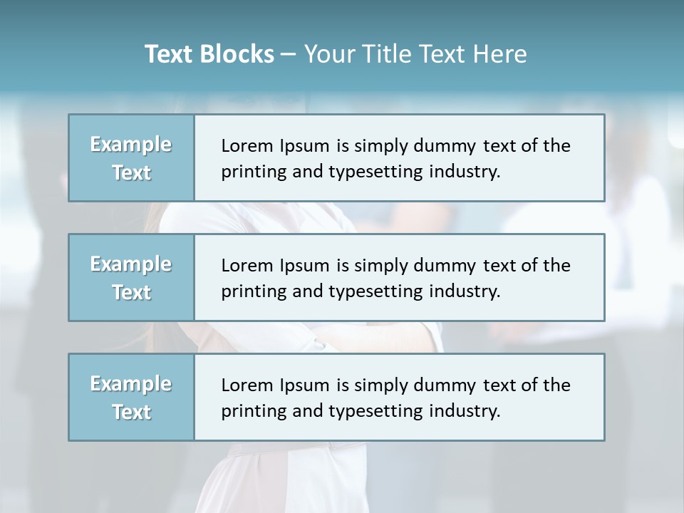 Ambitious Teamwork Dressed PowerPoint Template