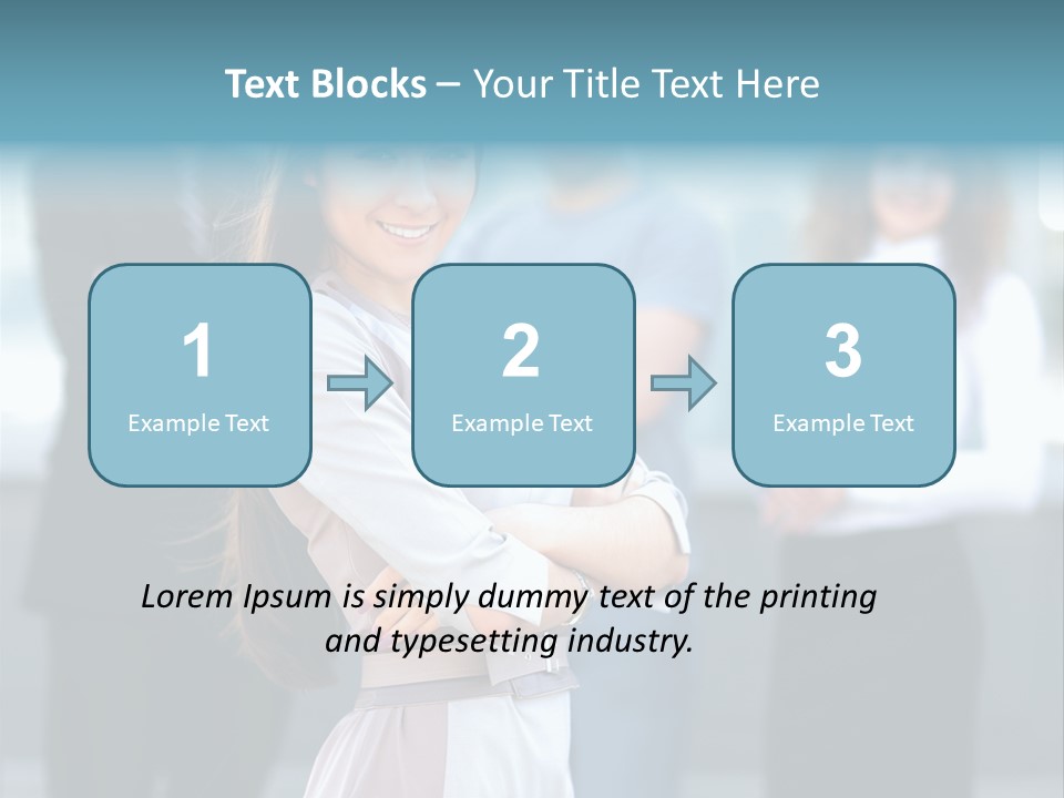 Ambitious Teamwork Dressed PowerPoint Template