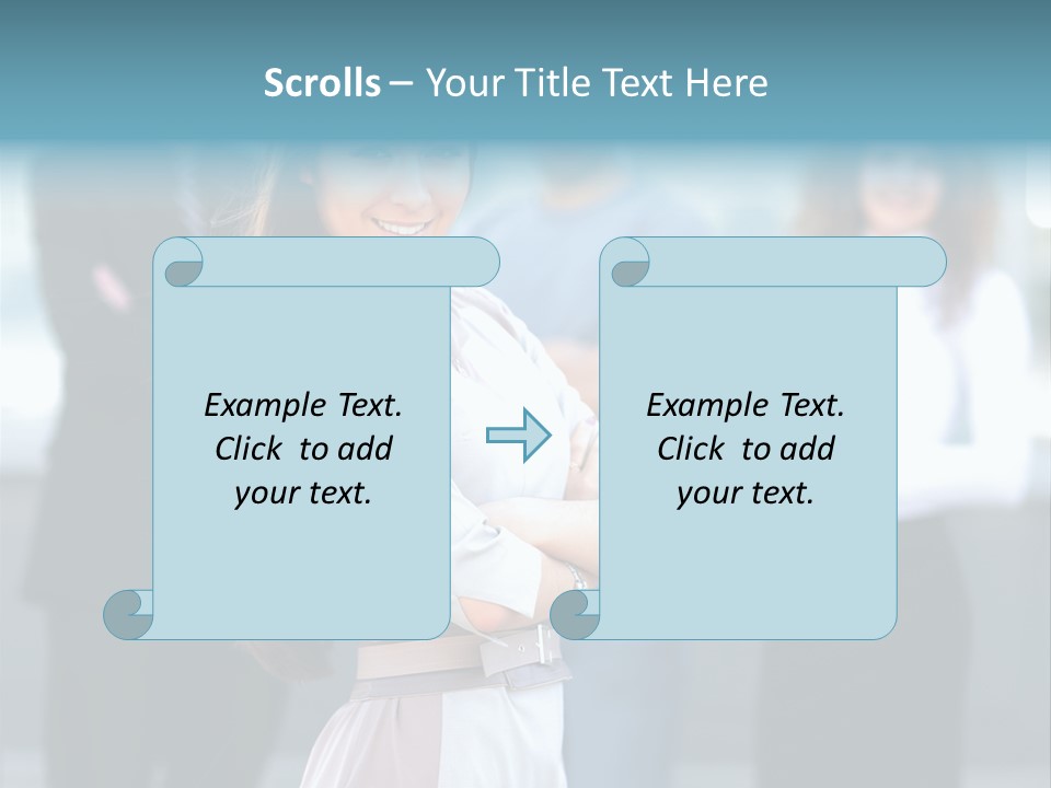 Ambitious Teamwork Dressed PowerPoint Template