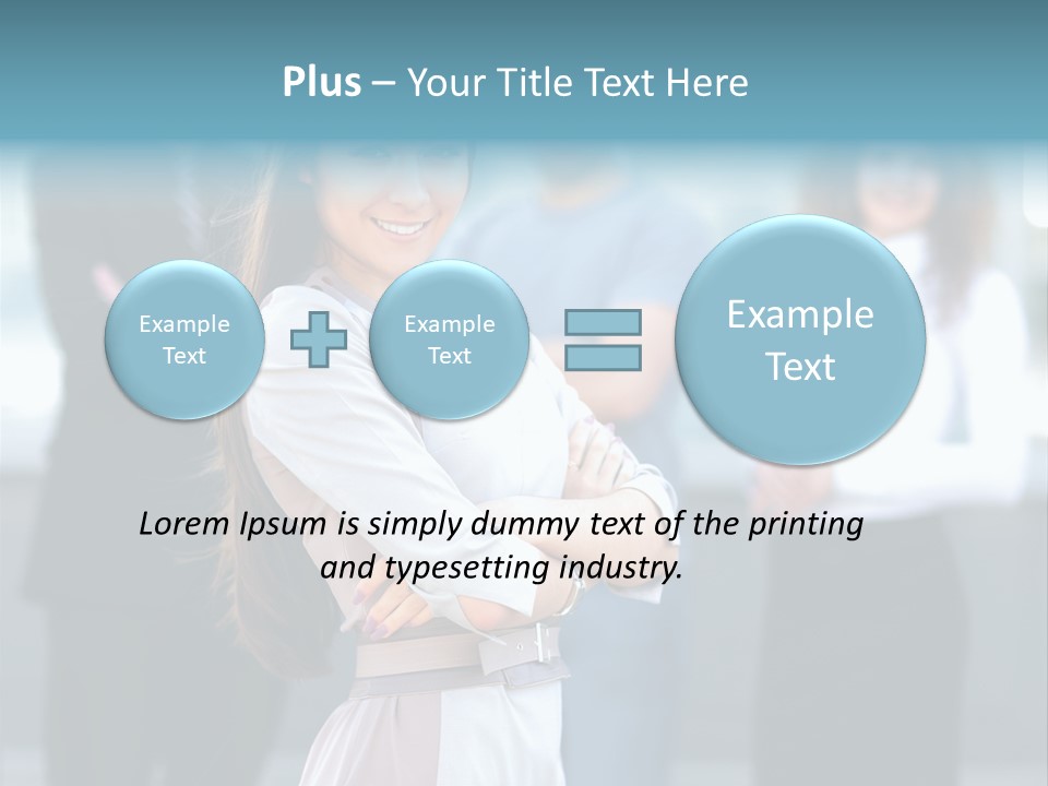 Ambitious Teamwork Dressed PowerPoint Template