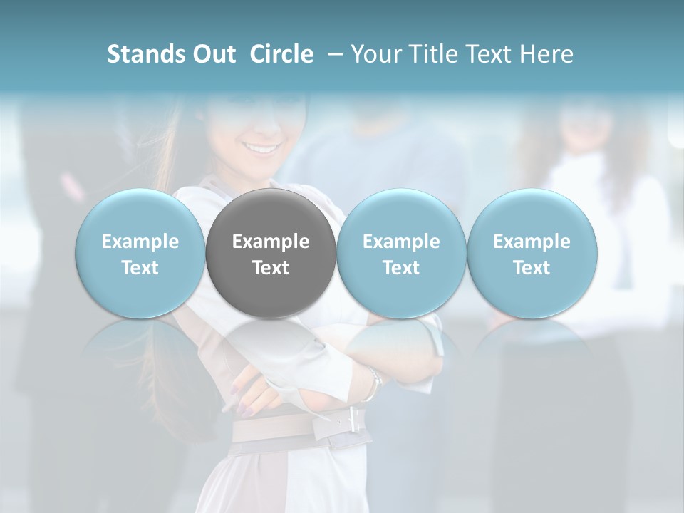 Ambitious Teamwork Dressed PowerPoint Template