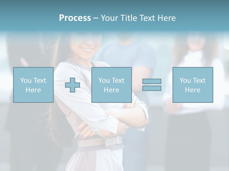Ambitious Teamwork Dressed PowerPoint Template