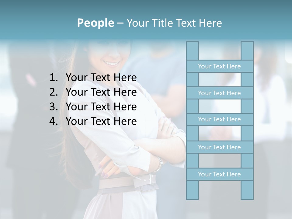 Ambitious Teamwork Dressed PowerPoint Template