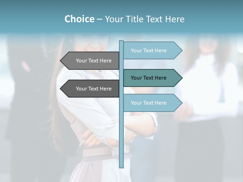 Ambitious Teamwork Dressed PowerPoint Template