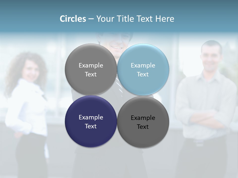 Stylish Aspirations Teamwork PowerPoint Template