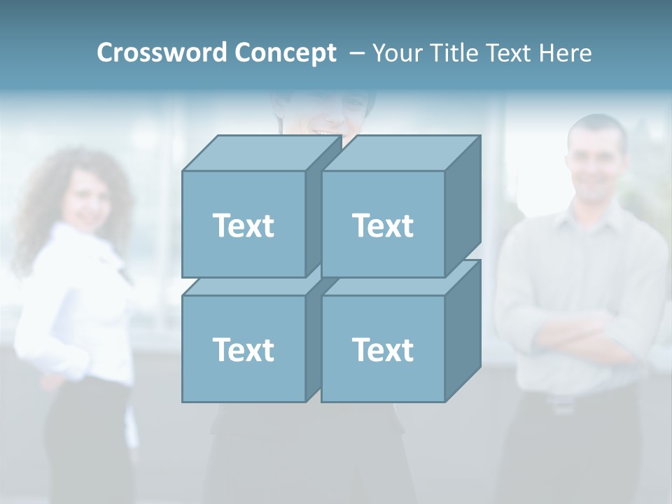 Stylish Aspirations Teamwork PowerPoint Template