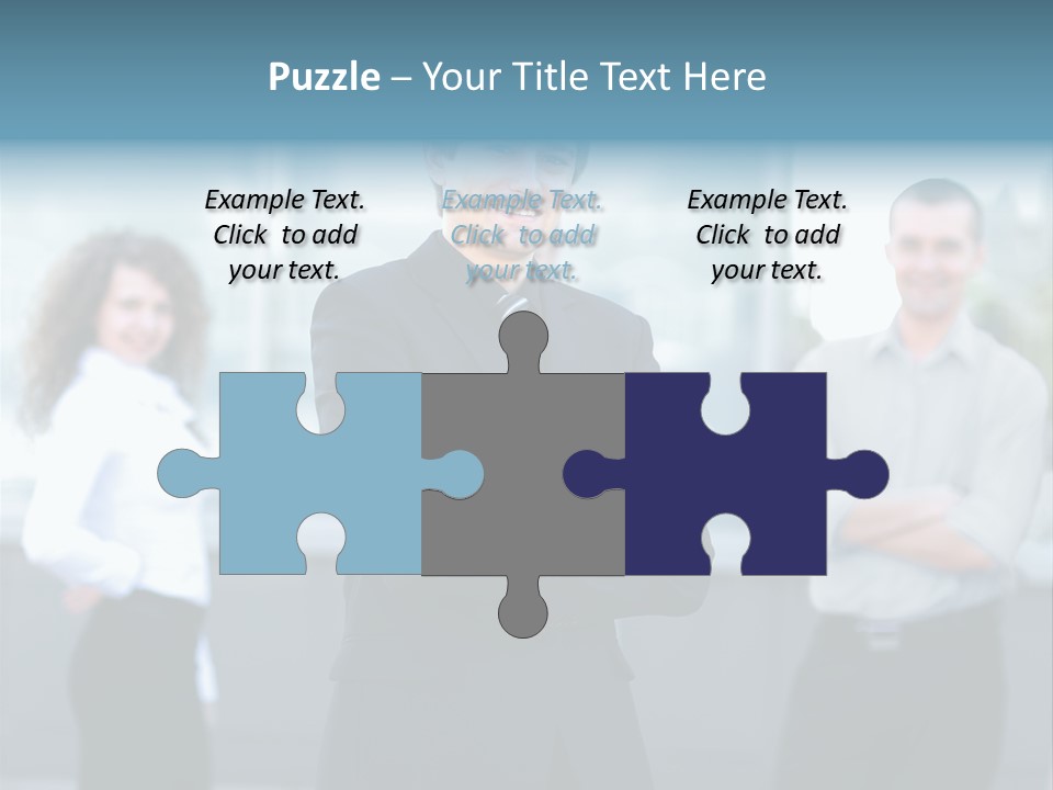 Stylish Aspirations Teamwork PowerPoint Template