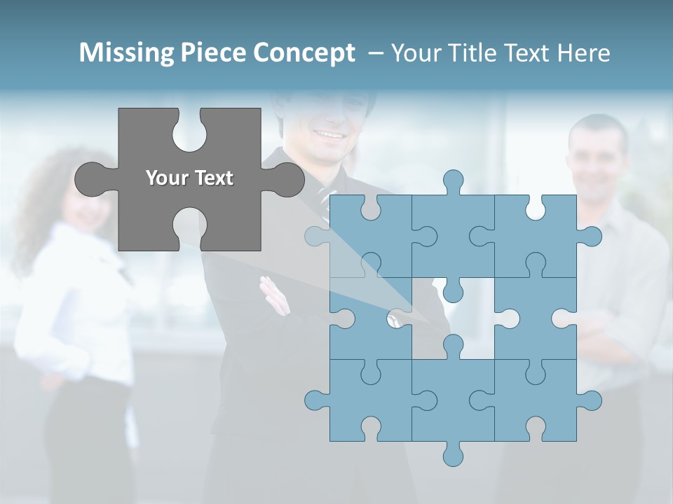 Stylish Aspirations Teamwork PowerPoint Template