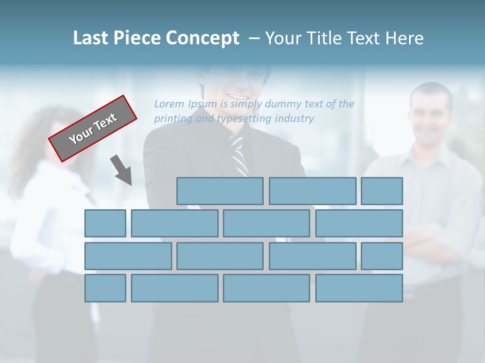 Stylish Aspirations Teamwork PowerPoint Template