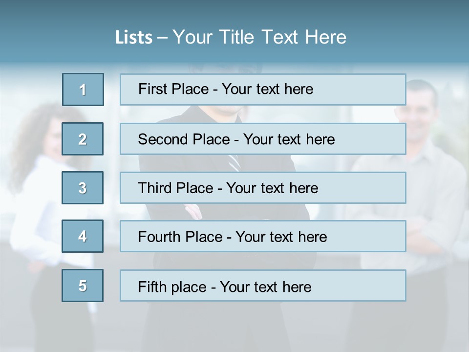 Stylish Aspirations Teamwork PowerPoint Template