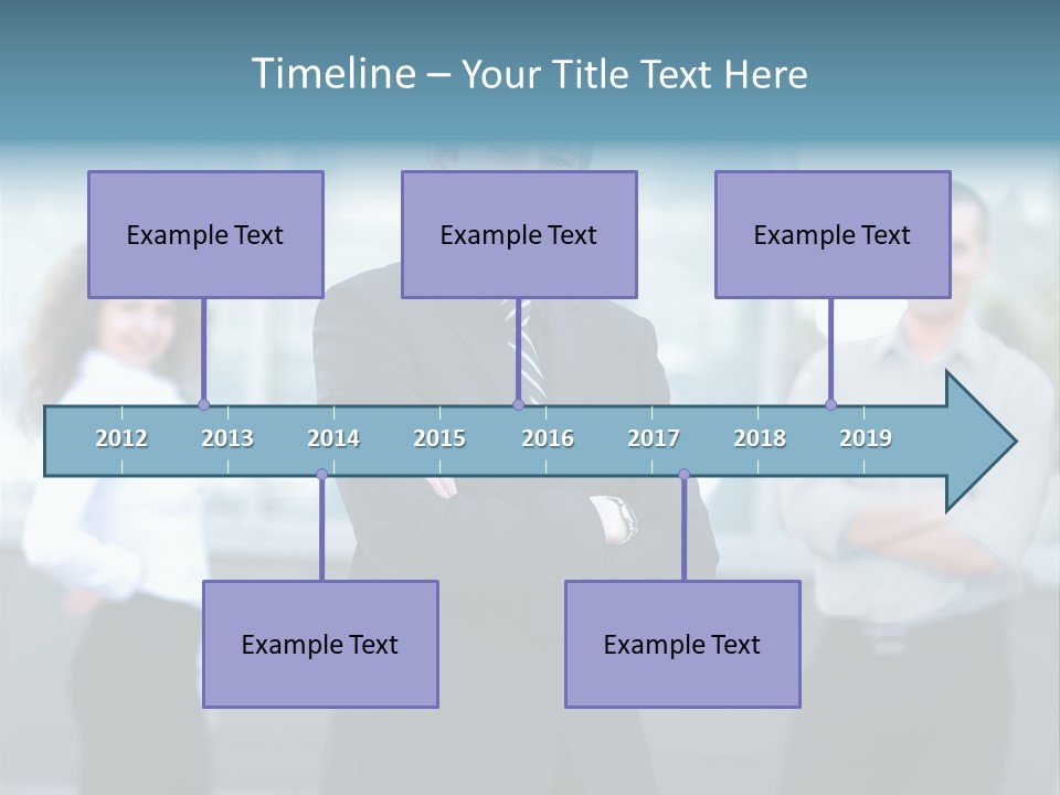 Stylish Aspirations Teamwork PowerPoint Template