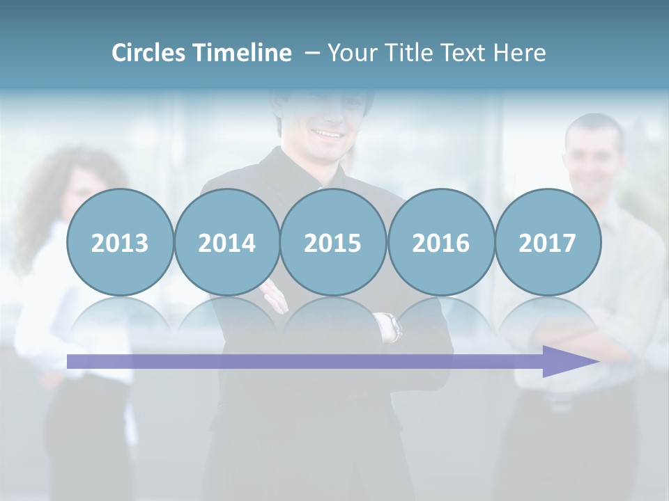 Stylish Aspirations Teamwork PowerPoint Template