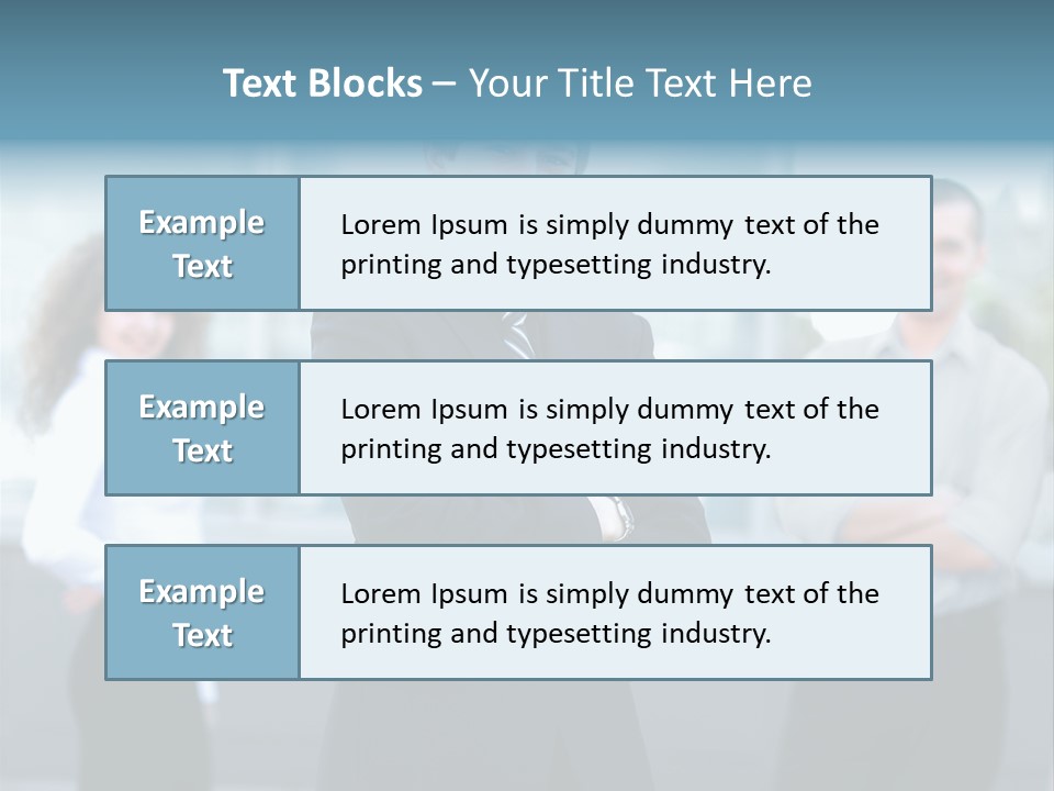 Stylish Aspirations Teamwork PowerPoint Template