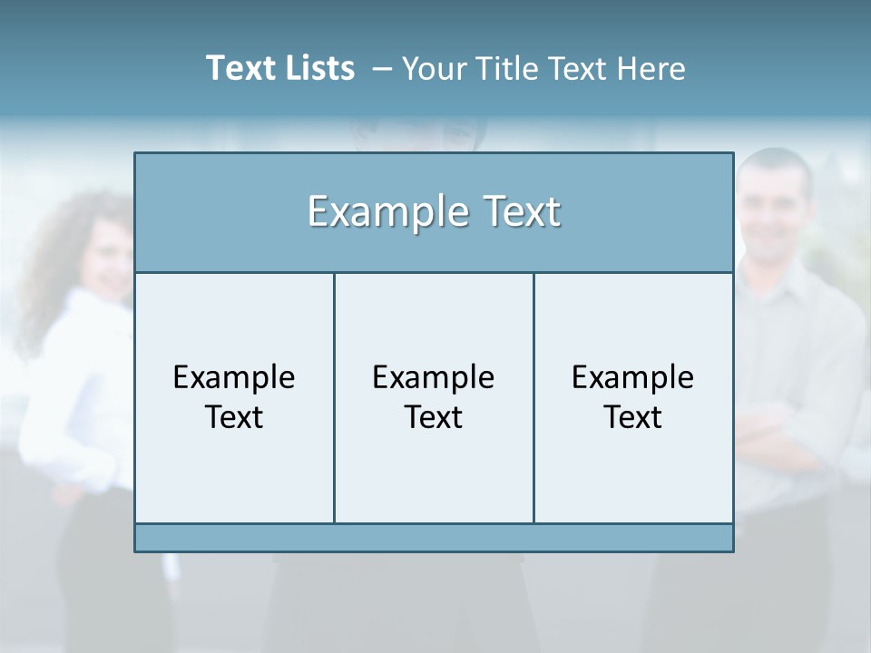 Stylish Aspirations Teamwork PowerPoint Template