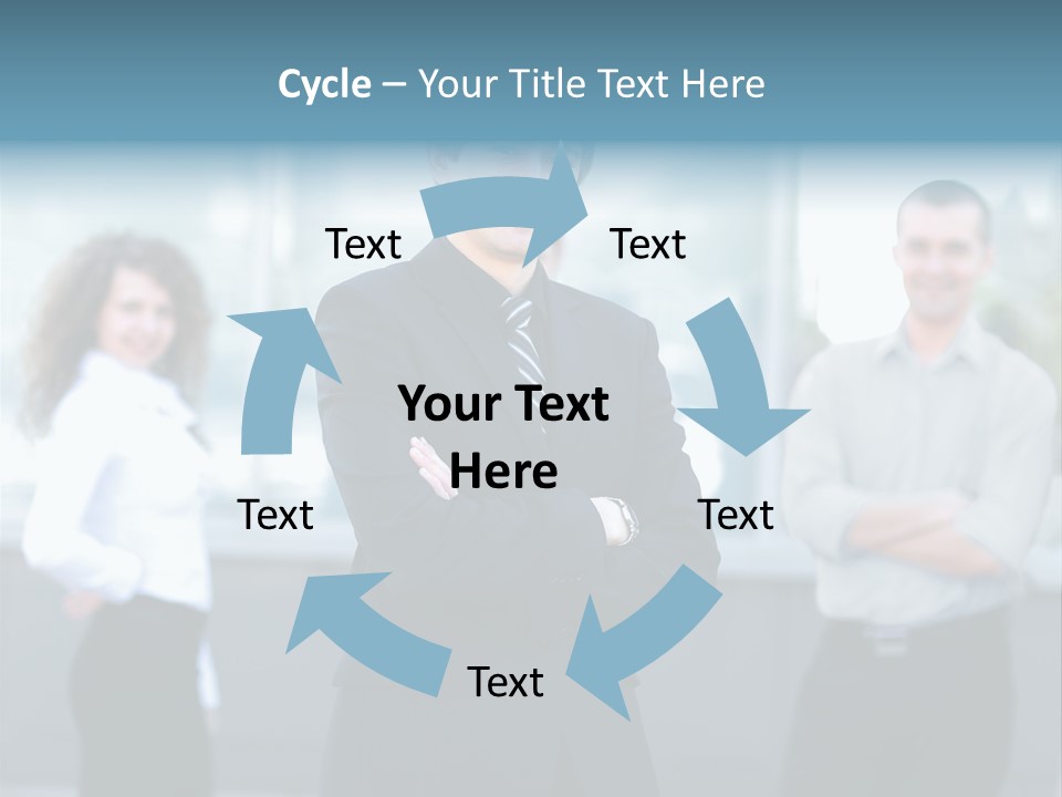 Stylish Aspirations Teamwork PowerPoint Template