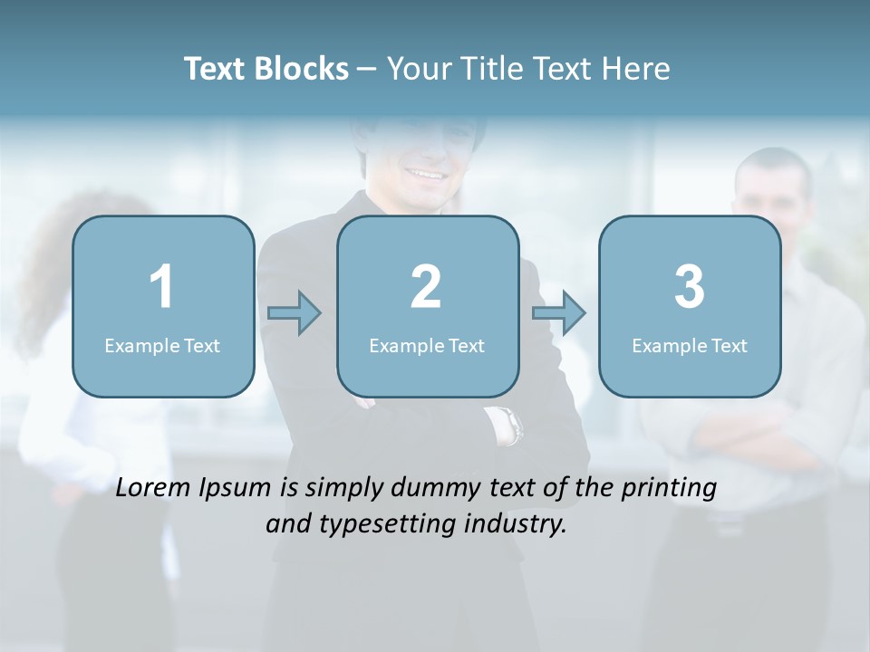 Stylish Aspirations Teamwork PowerPoint Template