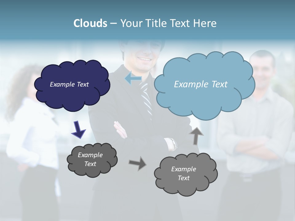 Stylish Aspirations Teamwork PowerPoint Template