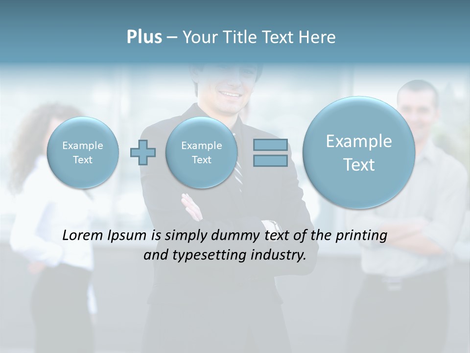 Stylish Aspirations Teamwork PowerPoint Template
