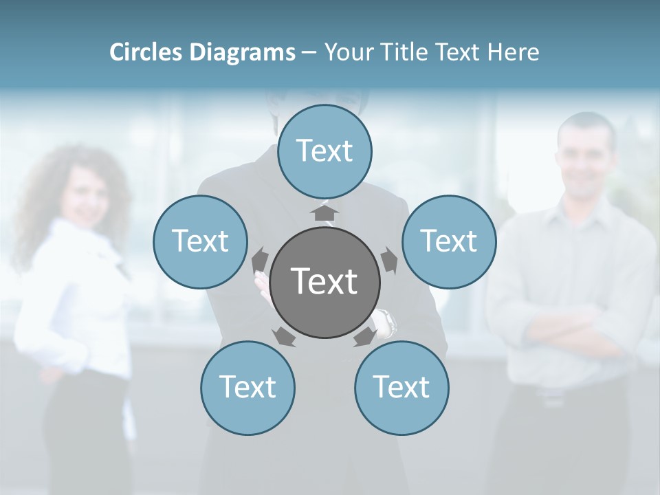 Stylish Aspirations Teamwork PowerPoint Template