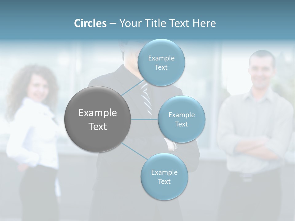 Stylish Aspirations Teamwork PowerPoint Template