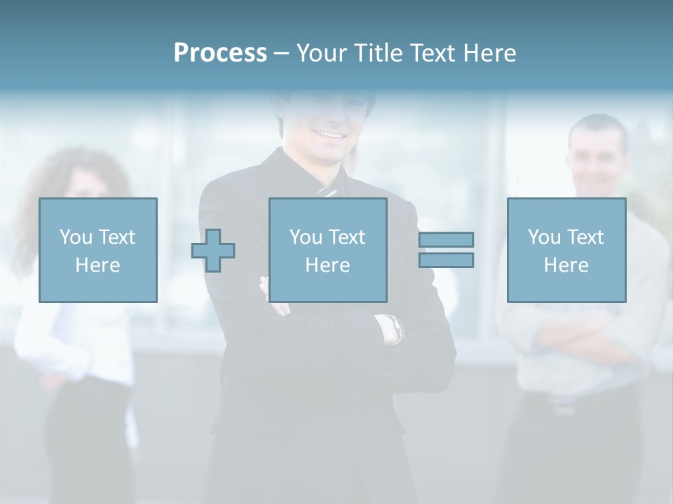 Stylish Aspirations Teamwork PowerPoint Template