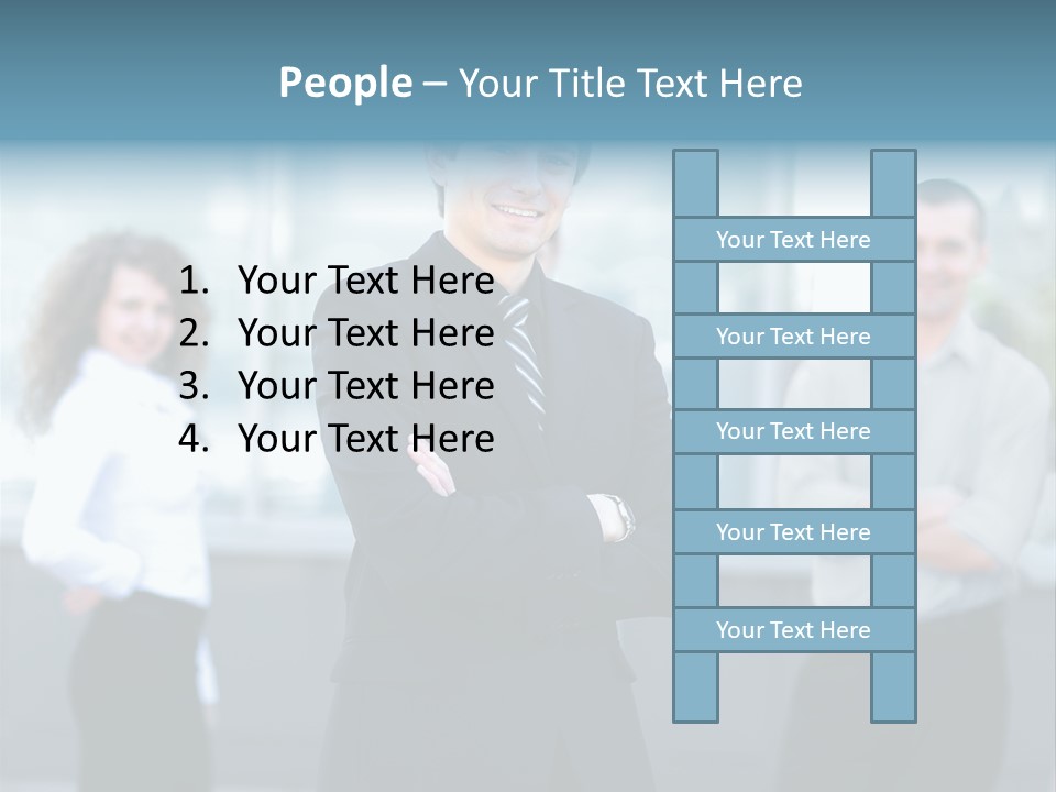 Stylish Aspirations Teamwork PowerPoint Template