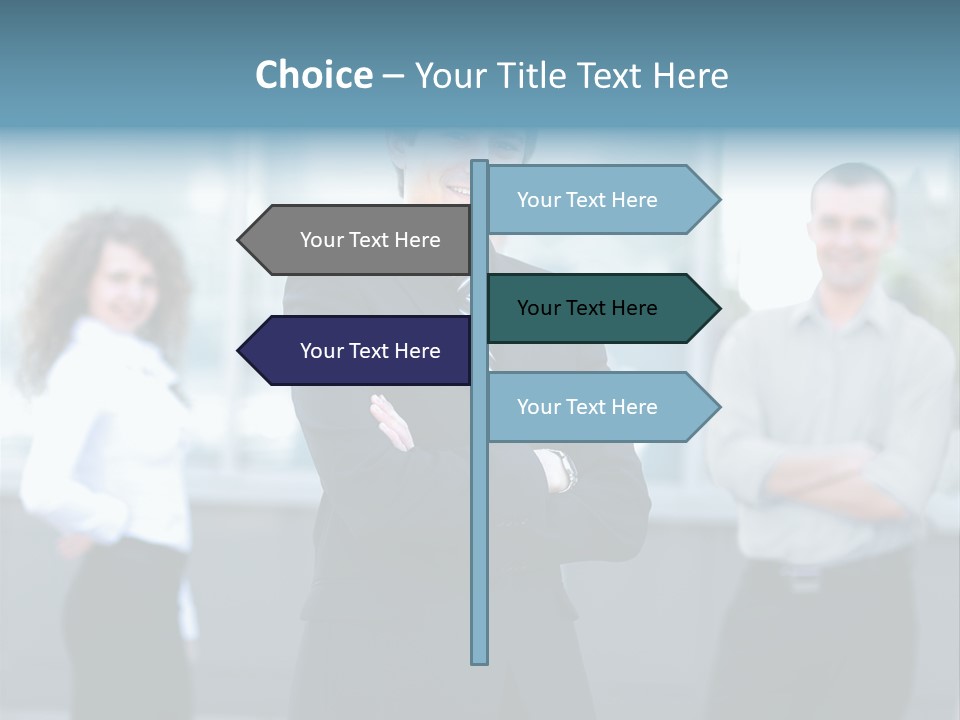 Stylish Aspirations Teamwork PowerPoint Template