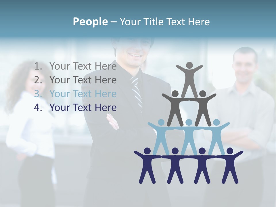 Stylish Aspirations Teamwork PowerPoint Template
