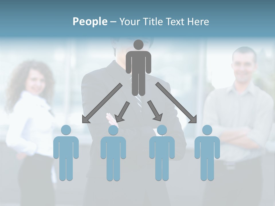 Stylish Aspirations Teamwork PowerPoint Template