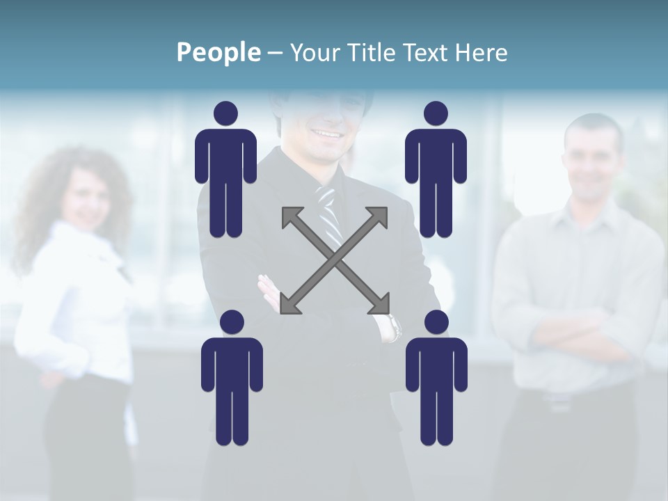 Stylish Aspirations Teamwork PowerPoint Template