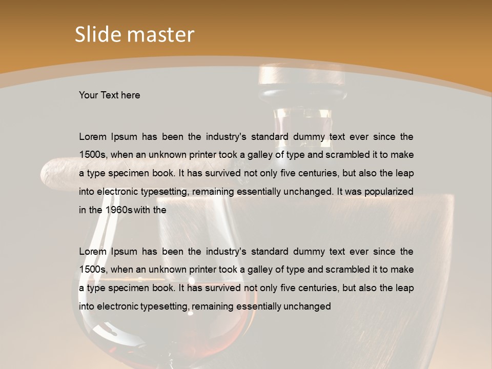 Glass Drunk Irish PowerPoint Template