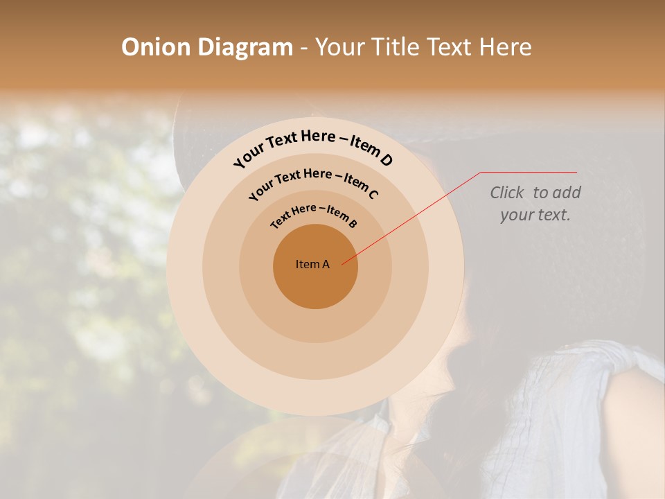 Beauty Posing Female PowerPoint Template